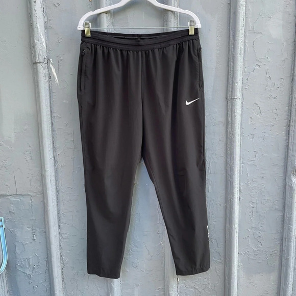 Nike  Women's Essential Running Pants, Black, size Large - Picture 6 of 16